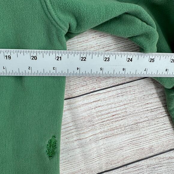Free People FP Movement Cropped Oversized Hoodie Womens Small Green - Picture 10 of 11